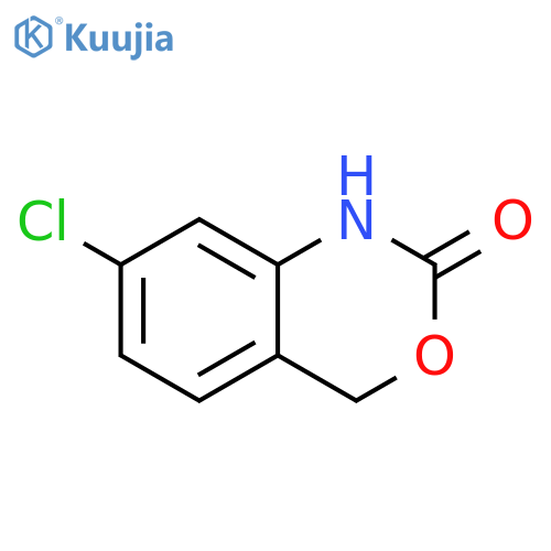 7-chloro-2,4-dihydro-1H-3,1-benzoxazin-2-one structure