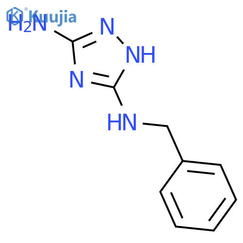 N5-Benzyl-1H-1,2,4-triazole-3,5-diamine structure