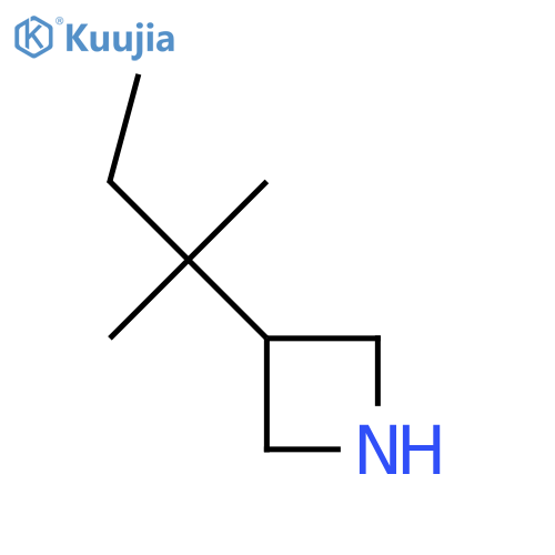 3-(2-methylbutan-2-yl)azetidine structure
