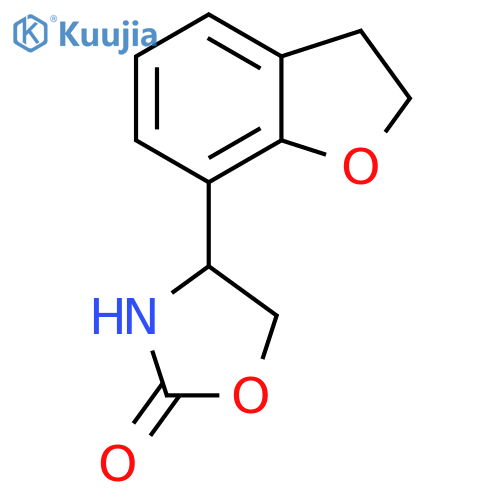 4-(2,3-dihydro-1-benzofuran-7-yl)-1,3-oxazolidin-2-one structure