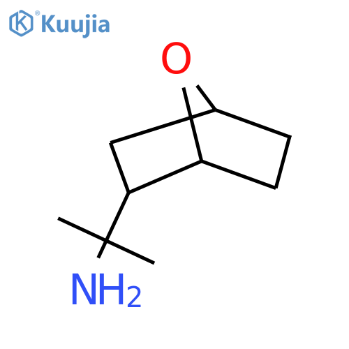 2-{7-oxabicyclo2.2.1heptan-2-yl}propan-2-amine structure