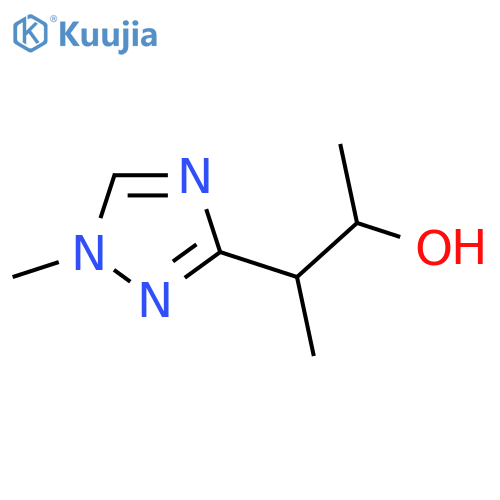 3-(1-methyl-1H-1,2,4-triazol-3-yl)butan-2-ol structure