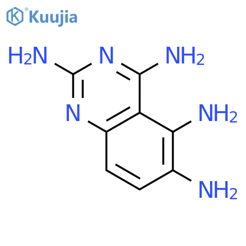 2,4,5,6-Quinazolinetetramine structure