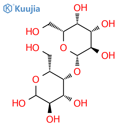 4-O-(b-D-Galactopyranosyl)-D-galactopyranose structure