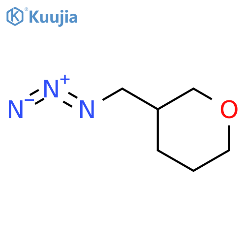 3-(azidomethyl)oxane structure