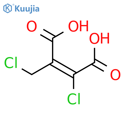 (z)-2-chloro-3-(chloromethyl)but-2-enedioic Acid structure