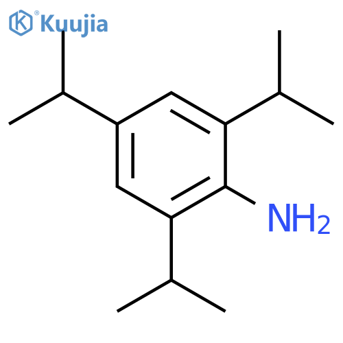 2,4,6-tris(propan-2-yl)aniline structure