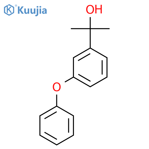 2-(3-phenoxyphenyl)propan-2-ol structure