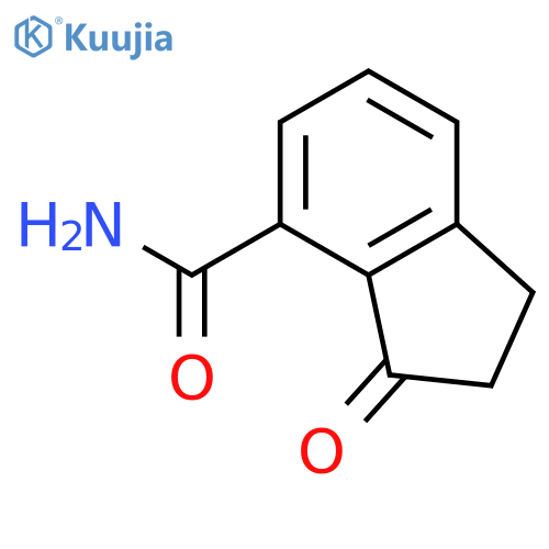 3-Oxo-2,3-dihydro-1H-indene-4-carboxamide structure