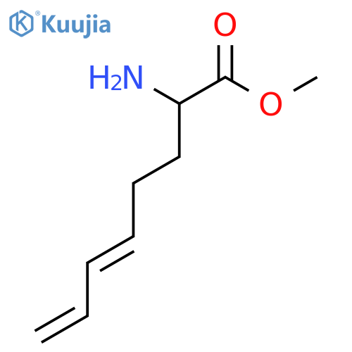 methyl 2-aminoocta-5,7-dienoate structure