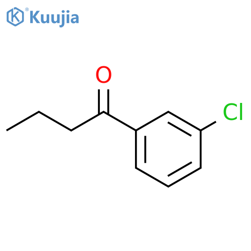 1-(3-Chlorophenyl)butan-1-one structure