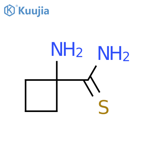1-aminocyclobutane-1-carbothioamide structure
