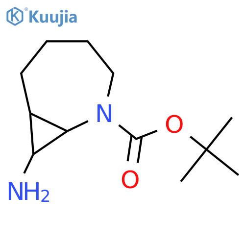tert-butyl 8-amino-2-azabicyclo5.1.0octane-2-carboxylate, Mixture of diastereomers structure