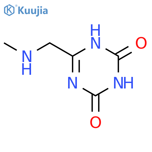 4-hydroxy-6-(methylamino)methyl-1,2-dihydro-1,3,5-triazin-2-one structure