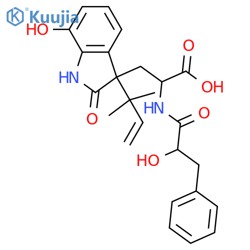 Secoshornephine A structure