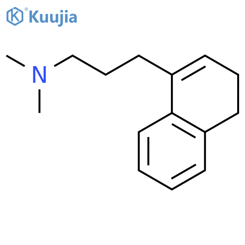1-Naphthalenepropanamine, 3,4-dihydro-N,N-dimethyl- structure