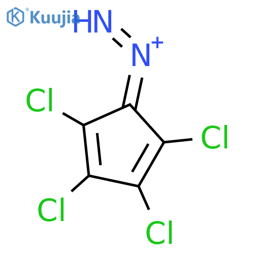 2,4-Cyclopentadien-1-imine,2,3,4,5-tetrachloro-N-imino- structure