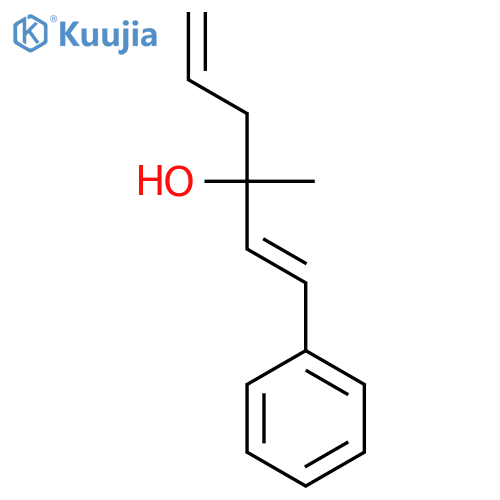 1,5-Hexadien-3-ol, 3-methyl-1-phenyl- structure