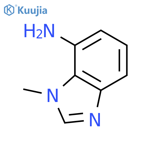 1-Methyl-1H-benzodimidazol-7-amine structure