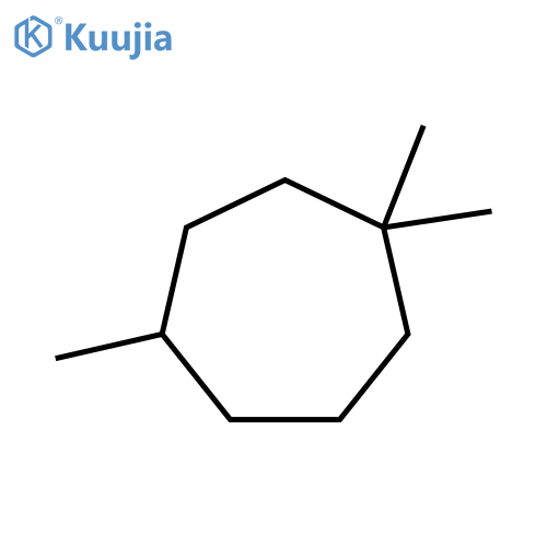 1,1,4-trimethylcycloheptane structure