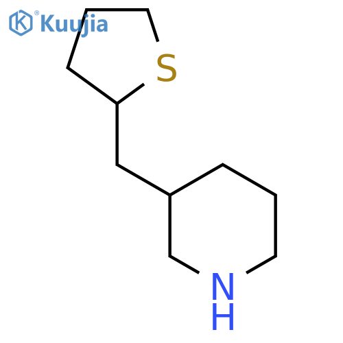 3-(thiolan-2-yl)methylpiperidine structure