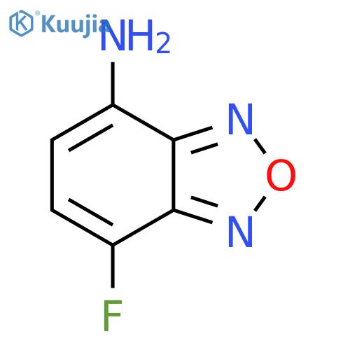 7-fluoro-2,1,3-benzoxadiazol-4-amine structure