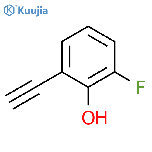 2-ethynyl-6-fluorophenol structure