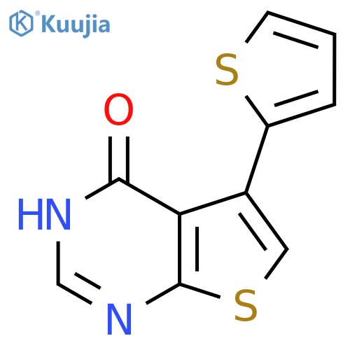 5-(Thiophen-2-yl)thieno[2,3-d]pyrimidin-4-ol structure