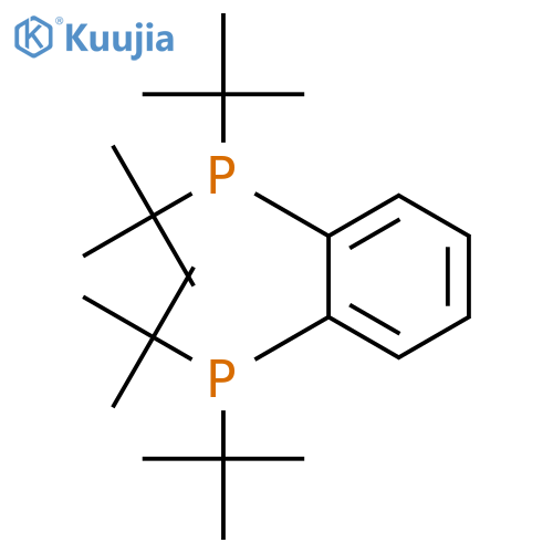 Phosphine,1,1'-(1,2-phenylene)bis[1,1-bis(1,1-dimethylethyl)- structure