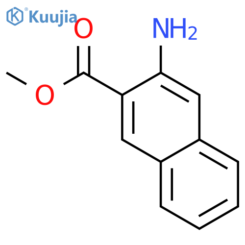 Methyl 3-aminonaphthalene-2-carboxylate structure