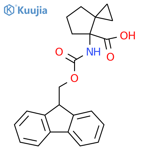 4-({(9H-fluoren-9-yl)methoxycarbonyl}amino)spiro2.4heptane-4-carboxylic acid structure