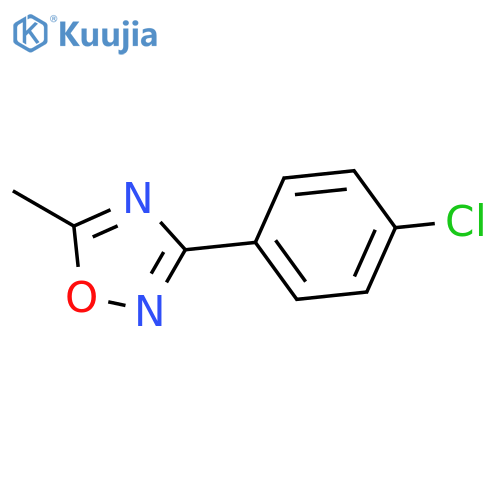 3-(4-Chlorophenyl)-5-methyl-1,2,4-oxadiazole structure