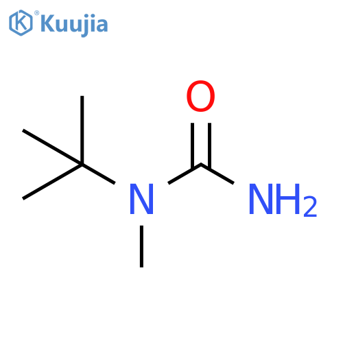 Urea,N-(1,1-dimethylethyl)-N-methyl- structure