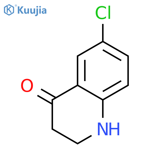 6-Chloro-2,3-dihydroquinolin-4(1H)-one structure