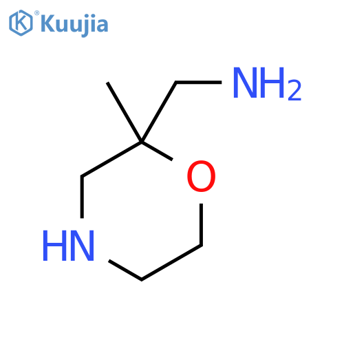 (2-Methylmorpholin-2-yl)methanamine structure