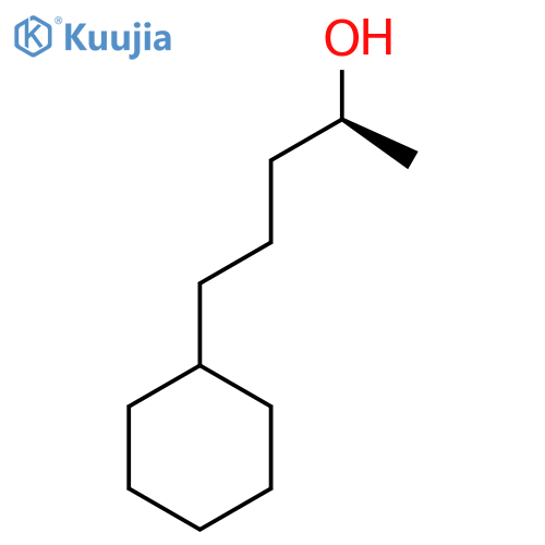 (2S)-5-cyclohexylpentan-2-ol structure