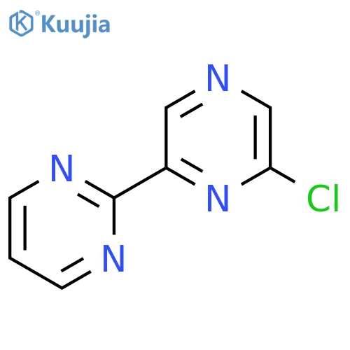2-chloro-6-(pyrimidin-2-yl)pyrazine structure
