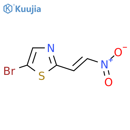 5-bromo-2-(2-nitroethenyl)-1,3-thiazole structure