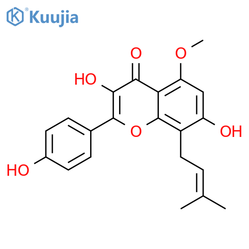 Sophoflavescenol structure
