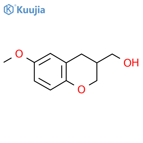 (6-Methoxychroman-3-YL)methanol structure