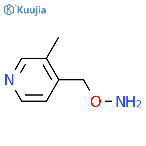 O-(3-methylpyridin-4-yl)methylhydroxylamine structure