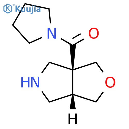 Methanone, 1-pyrrolidinyl[(3aS,6aS)-tetrahydro-1H-furo[3,4-c]pyrrol-3a(6aH)-yl]- structure