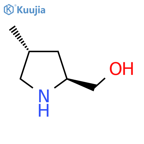 (2S,4R)-4-methylpyrrolidin-2-ylmethanol structure