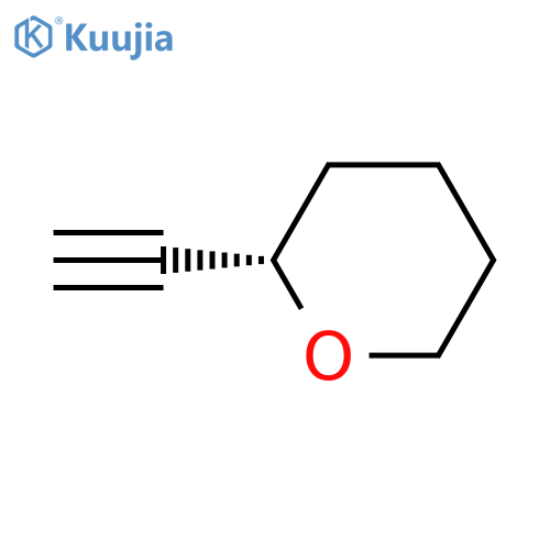 (2S)-2-ethynyloxane structure