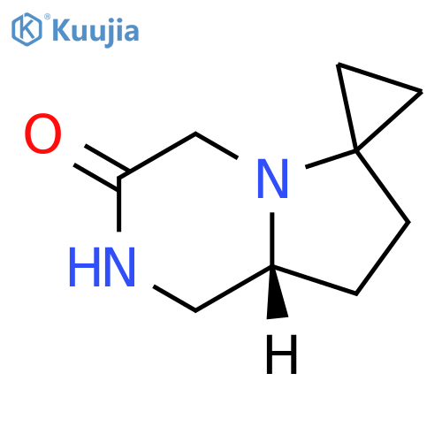 (8'aR)-hexahydro-1'H-spiro[cyclopropane-1,6'-pyrrolo[1,2-a]piperazine]-3'-one structure