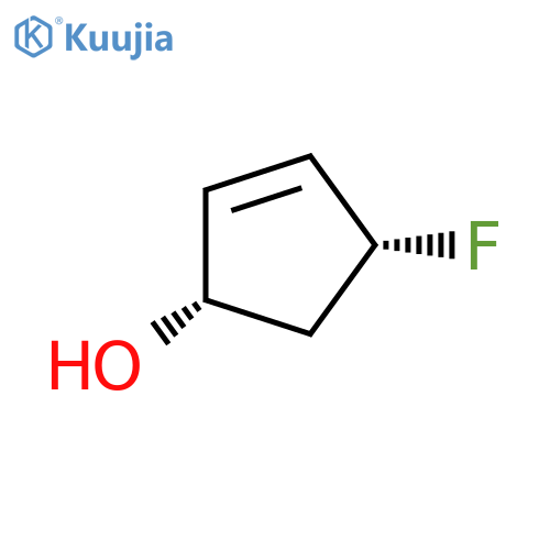 (1S,4R)-4-fluorocyclopent-2-en-1-ol structure