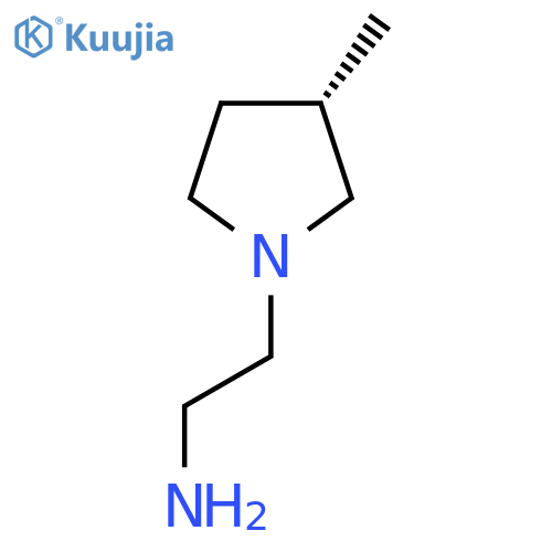2-[(3S)-3-methylpyrrolidin-1-yl]ethan-1-amine structure