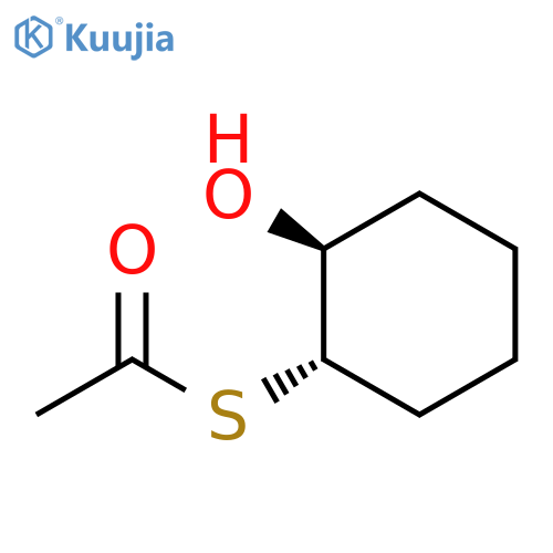 1-{[(1S,2S)-2-hydroxycyclohexyl]sulfanyl}ethan-1-one, trans structure