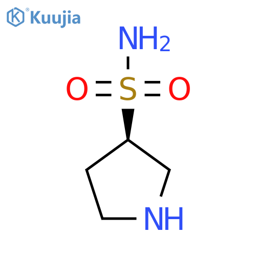(3R)-pyrrolidine-3-sulfonamide structure