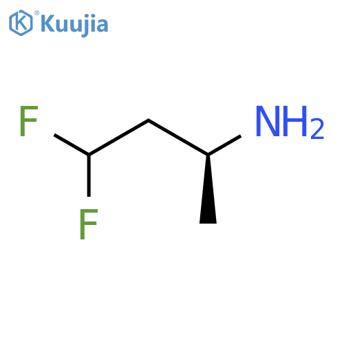 (2S)-4,4-difluorobutan-2-amine structure